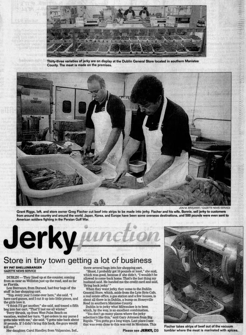 Dublin General Store - Sep 27 1999 Article (newer photo)